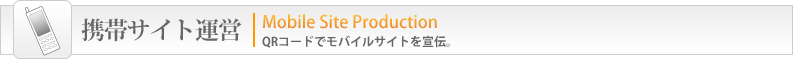 房総半島WEB広告サイト　携帯サイト運営